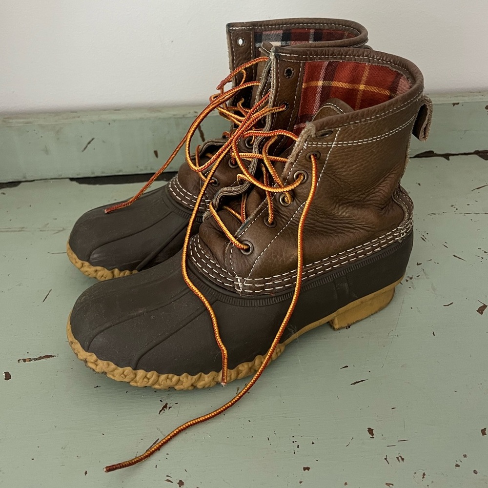 Women's Bean Boots, 8" Flannel-Lined Insulated